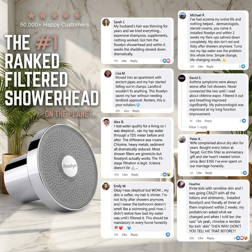 Roselyn™ Filtered Showerhead